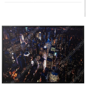 이케아 비에르크스타 뉴욕 야경 액자 /대형 액자