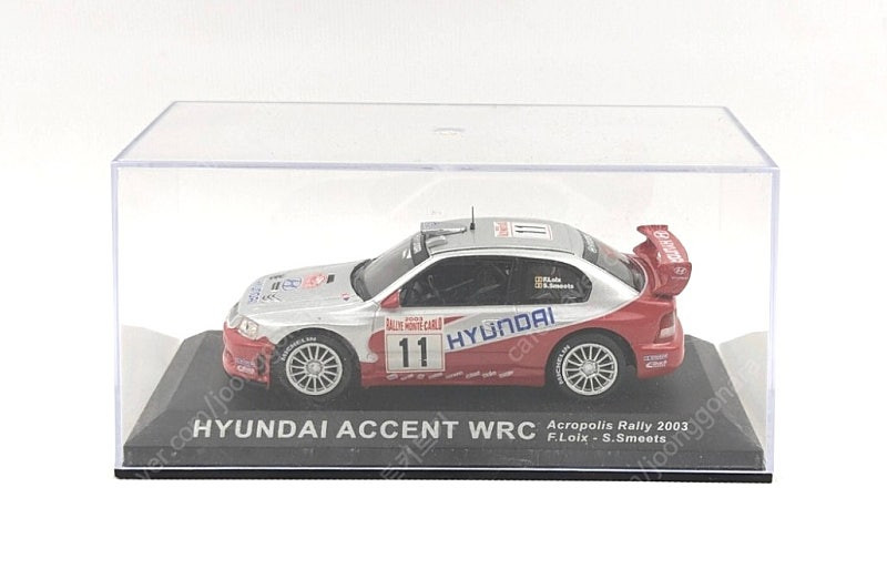 1:43 현대 i20 3종, 베르나 wrc (총4대) 다이캐스트 자동차 일괄 팝니다--7