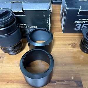 후지필름 렌즈 xf55-200, xf35 일괄판매합니다