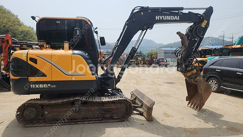 중고굴삭기 현대 HX60AMT 21년식 회전링크, 코끼...--1