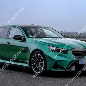 BMW G60 5시리즈 M5 스타일 블랙폴리쉬 20인치 중고휠