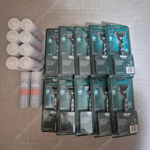 질레트 면도기 마하3 10셋 일괄