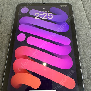애플 아이패드 미니6 셀룰러 퍼플 64g