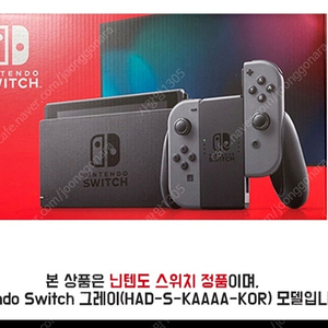 닌텐도 스위치HAD그레이+스플래툰게임