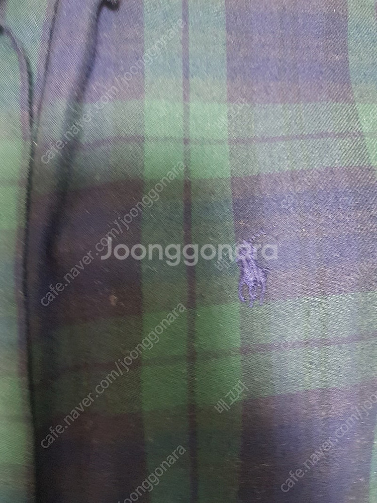 폴로 랄프로렌 타탄체크 남방 및 일괄판매--1