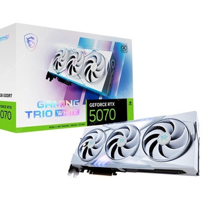 MSI RTX 5070 게이밍트리오 OC 화이트 D7 12GB 트라이프로져4(새제품)