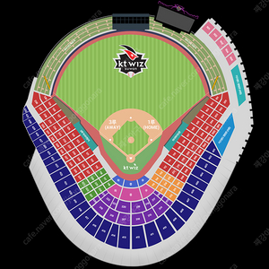 [5월 11일 일요일] ktwiz vs 롯데자이언츠 / 티빙테이블석 502구역 2연석