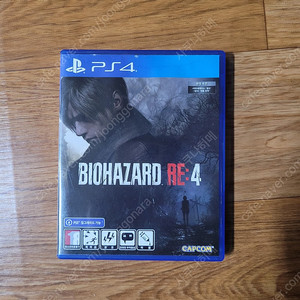 플스4 ps4 바이오하자드 re4 팝니다