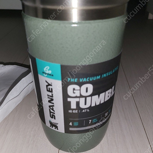 미사용 스탠리 고 진공 텀블러 473ml