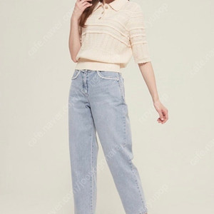 마인 반팔 니트 90