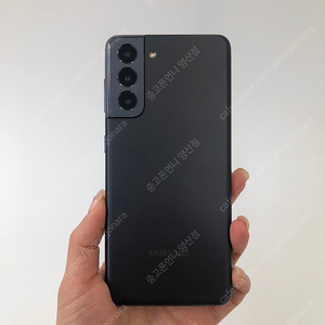 (양산중고폰) 82957 갤럭시S21 (G991) 블랙 256GB 판매합니다. 22만원