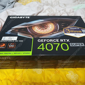 GIGABYTE RTX 4070 SUPER WINDFORCE, 기가바이트 RX4070 윈드포스 팔아요.