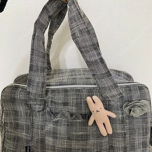 바비아나 아지백큐브 체크 라벤더