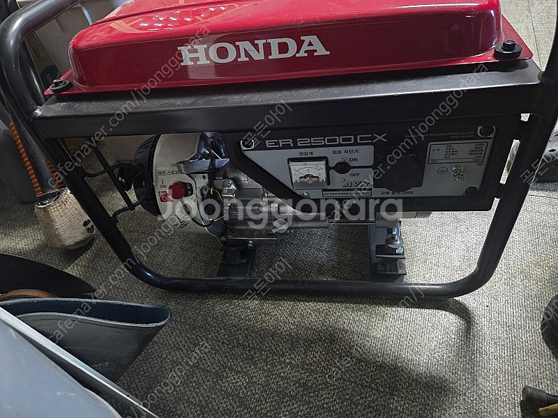 혼다 발전기 ER 2500 CX--2