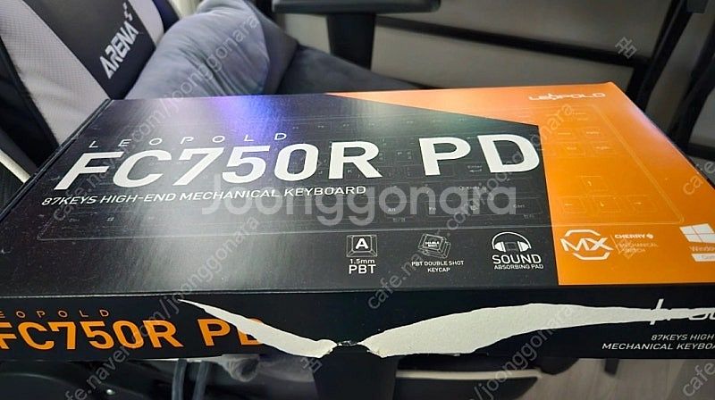 레오폴드 750r pd 적축 풀윤활팝니다--2