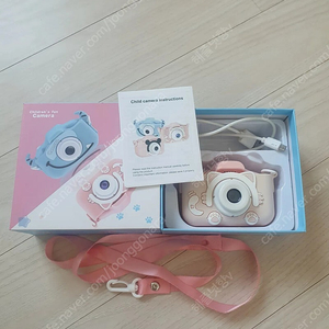 유아카메라)고양이 카메라+32GB메모리칩