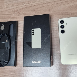 Sk 갤럭시 s24 512G 앰버엘로우 풀박스 팝니다