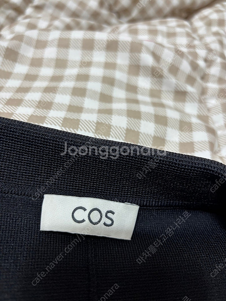 [미착용 새상품] 코스 크롭 밀라노 니트 자켓, 블랙,...--5