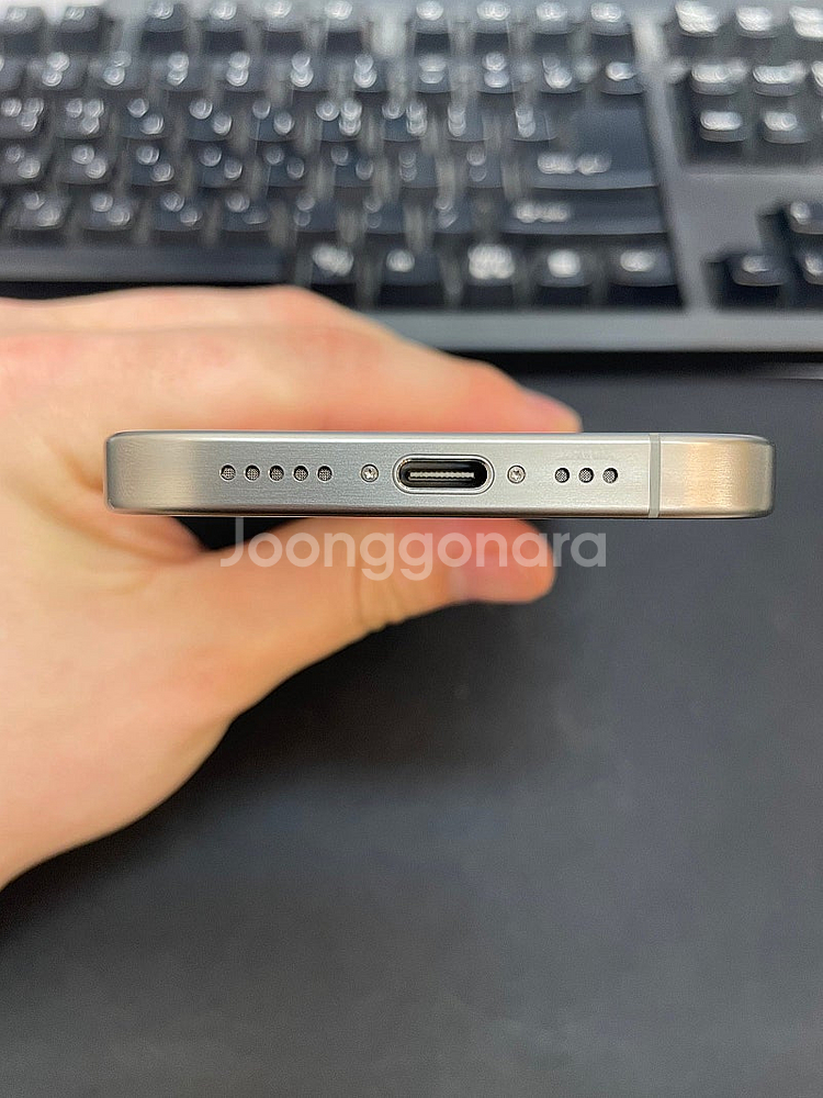 아이폰15프로 내추럴 128GB 배터리89% 상태좋은 ...--5
