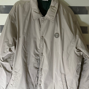 베이프 에이프 AAPE 코치 자켓 베이지