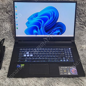 MSI 펄스 17 B13VGK-i9 QHD I9-13900H RTX4070 RAM32GB 고사양 게이밍 노트북