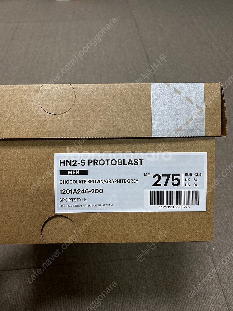 아식스 프로토블라스트 초코 브라운 275 판매--3