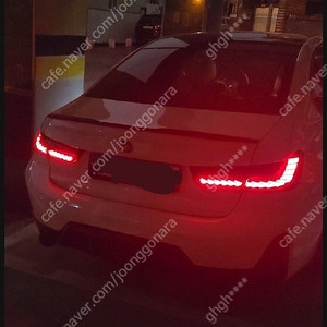 bmw 3시리즈 용비늘 테일램프 팝니다
