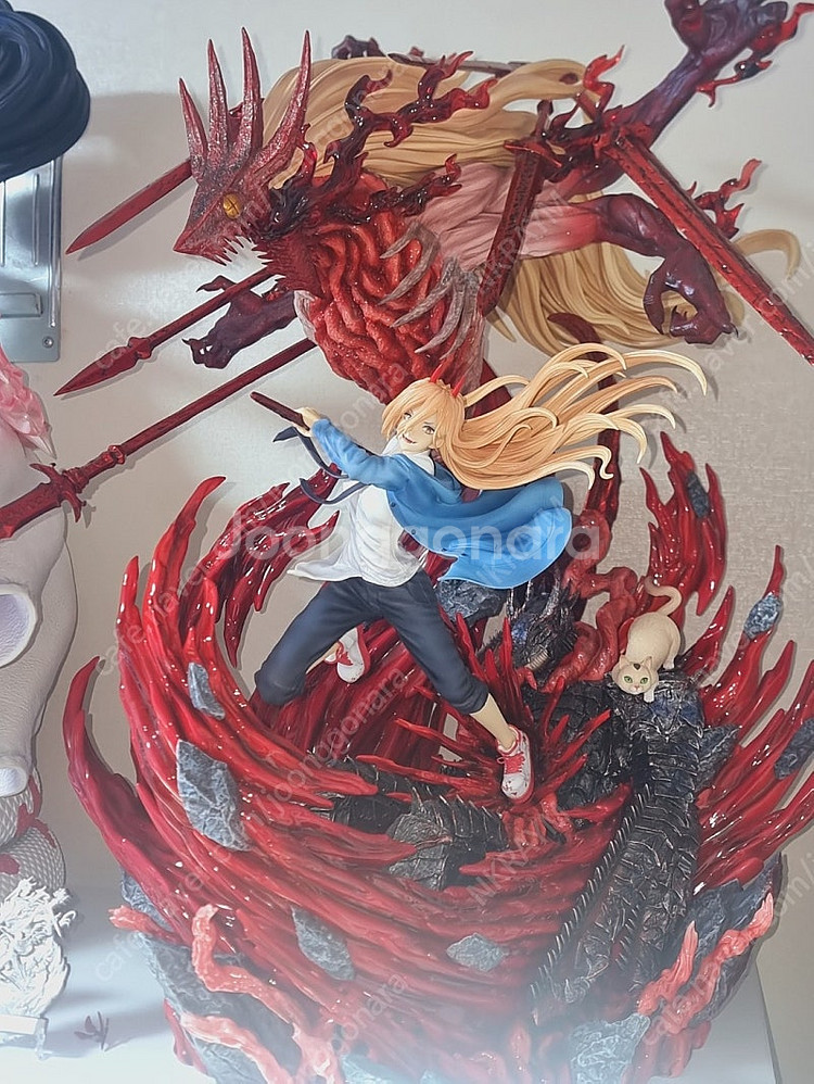 체인소맨 레진 피규어 yoyo 스튜디오 파워 판매합니다--1