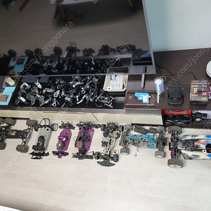 rc카 여러대 부품용 판매