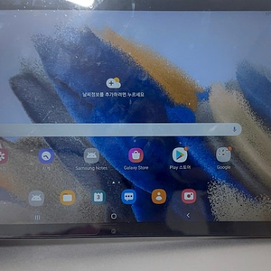 갤럭시탭 A8 SM-X200 64G Wifi 팝니다. +별매 웅진스마트올 키보드 케이스