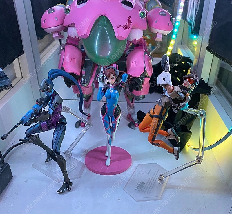 피그마 오버워치 파라,위도우메이커,디바,리퍼,트레이서,메르시+짭디바,메카 이미지