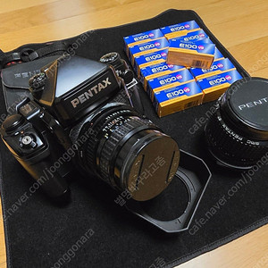 Pentax67II(격자스플릿 스크린) 105, 55mm 세트, 슬라이드 필름 판매