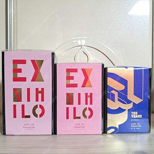 엑스니힐로 미개봉 새 제품-러인파, 콜론352, 플나코, 스파이키뮤즈