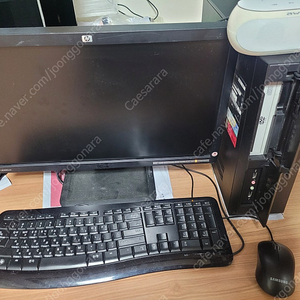 삼성 PC완본체(B400S3A-A3D/R)+HP 와이드LCD+블루투스스피커 등 주변기기 일괄 판매
