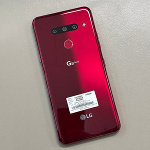 LG G8 레드색상 128용량 미파손 무잔상 특AAA급 깨끗한단말기 실사용 추천 가성비폰 10만 판매합니다