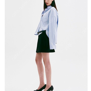 오르 보이박스 셔츠 화이트 s
