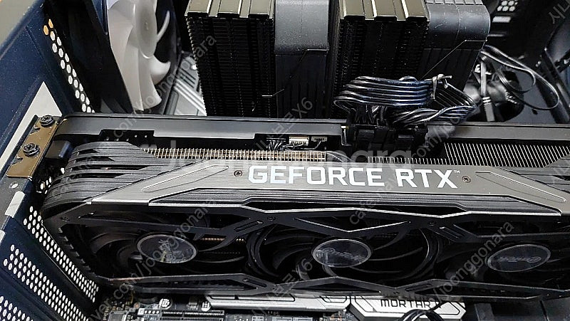 이엠텍 RTX3080Ti 블랙에디션 S급(풀박스) 1차...--1