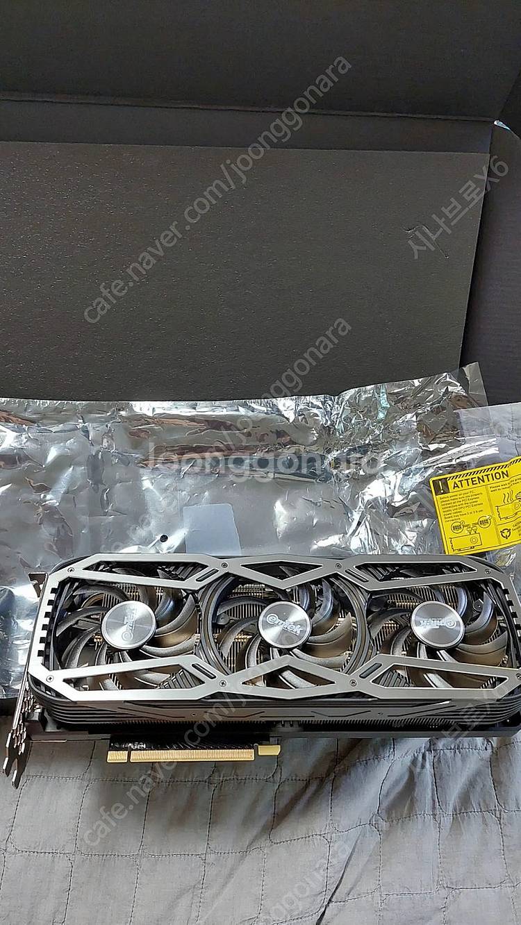 이엠텍 RTX3080Ti 블랙에디션 S급(풀박스) 1차...--5