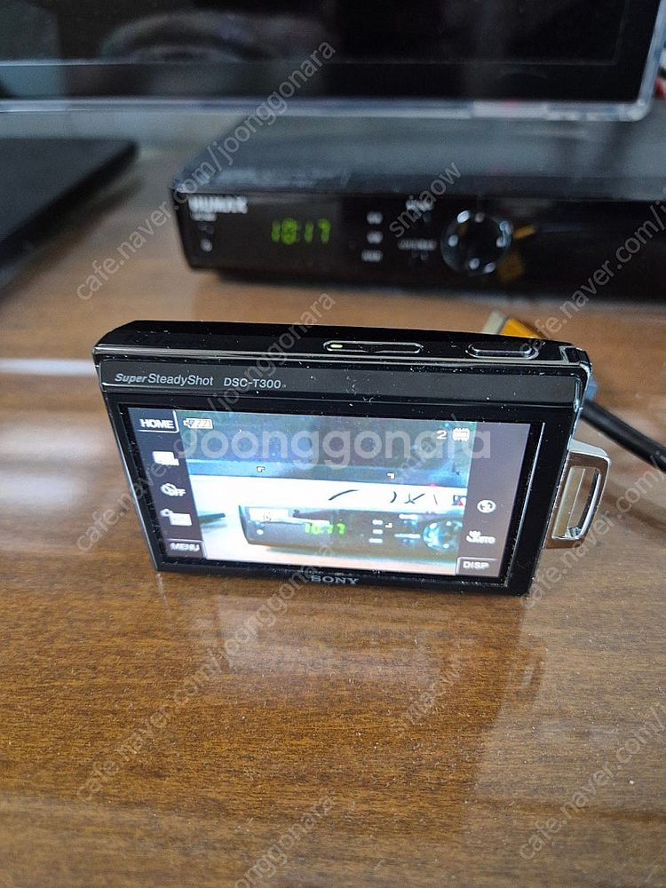 소니 사이버샷 t300 빈티지 디카 디지털카메라 삼각대, 거치대포함--4