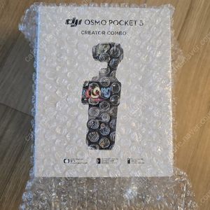 DJI 오즈모 포켓 3 크리에이터 콤보 미개봉 새상품