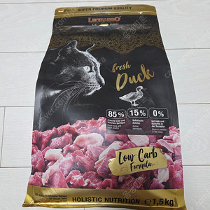 고양이 사료 레오나르도 순수생육 오리 1.5kg