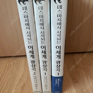 라이트노벨. 데스마치에서 시작되는 이세계 광상곡 1-3권