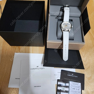 해밀턴 카키 파일럿 36mm 흰판