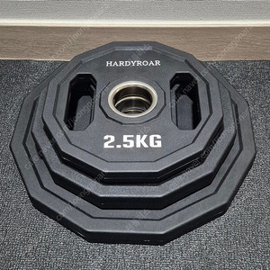 (택포) 17.5KG 우레탄 중량 원판 바벨 상태 최상