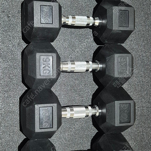 (택포) 육각 고무 아령 덤벨 11KG 10KG 9KG 7.5KG 4.5KG