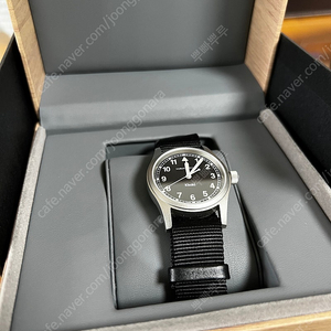 카키필드 쿼츠 33mm 그린야광