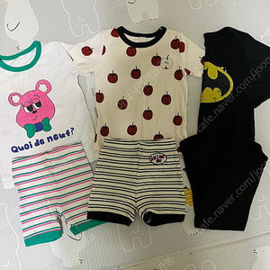 리미떼두두 실내복 상하 s 외 일괄(4-5세)