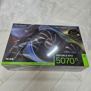 PALIT 지포스 RTX 5070 Ti GAMEROCK