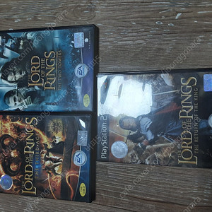 ps2 반지의 제왕 3종 팝니다