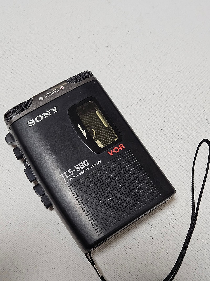 소니 워크맨 TCS-580 레코터